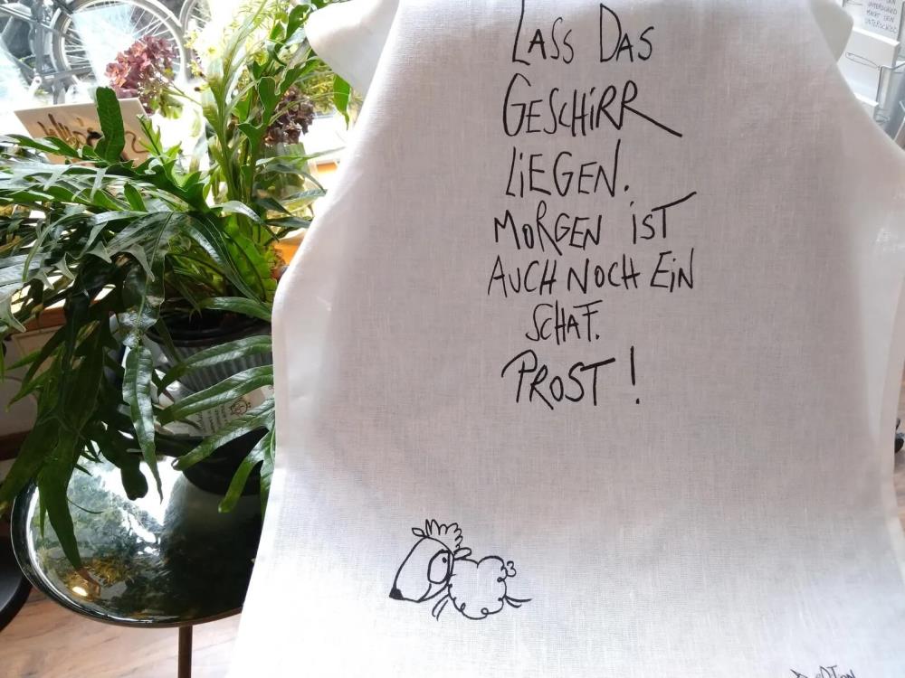 Geschirrtuch - Feierlaune
