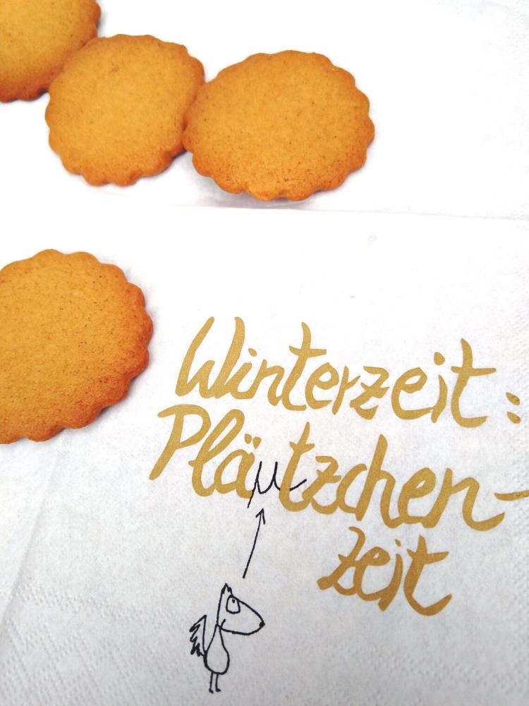 Servietten - Pläuzchenzeit