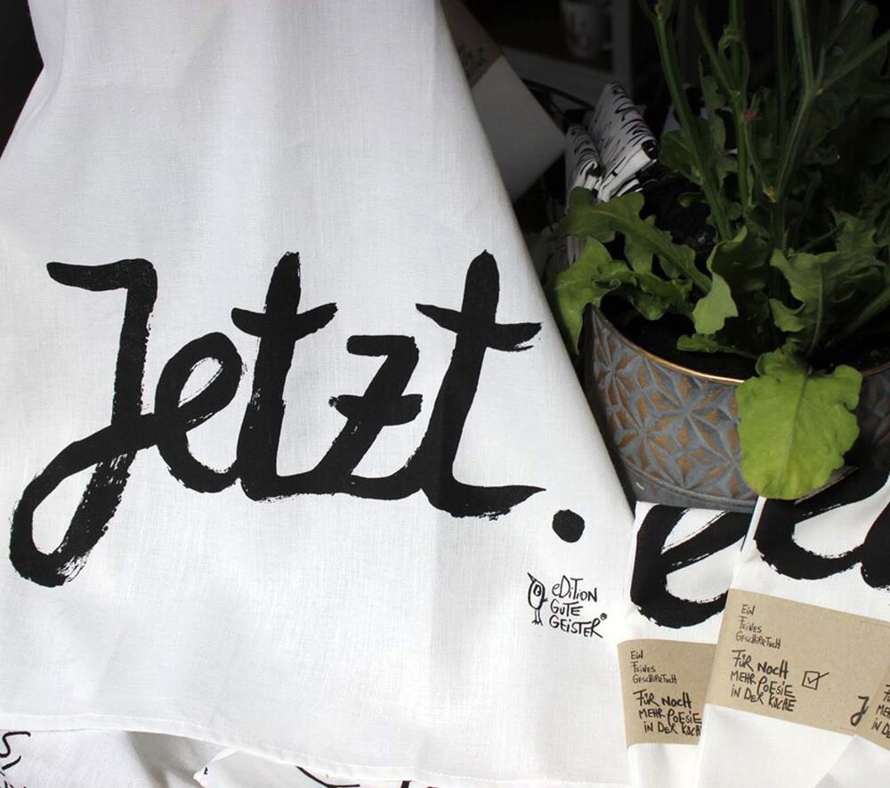 Geschirrtuch - Jetzt